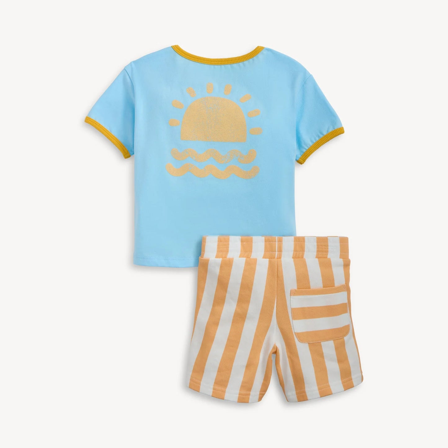 Sun Club Magnetic Top & Short Set - Doodlebug's Children's Boutique