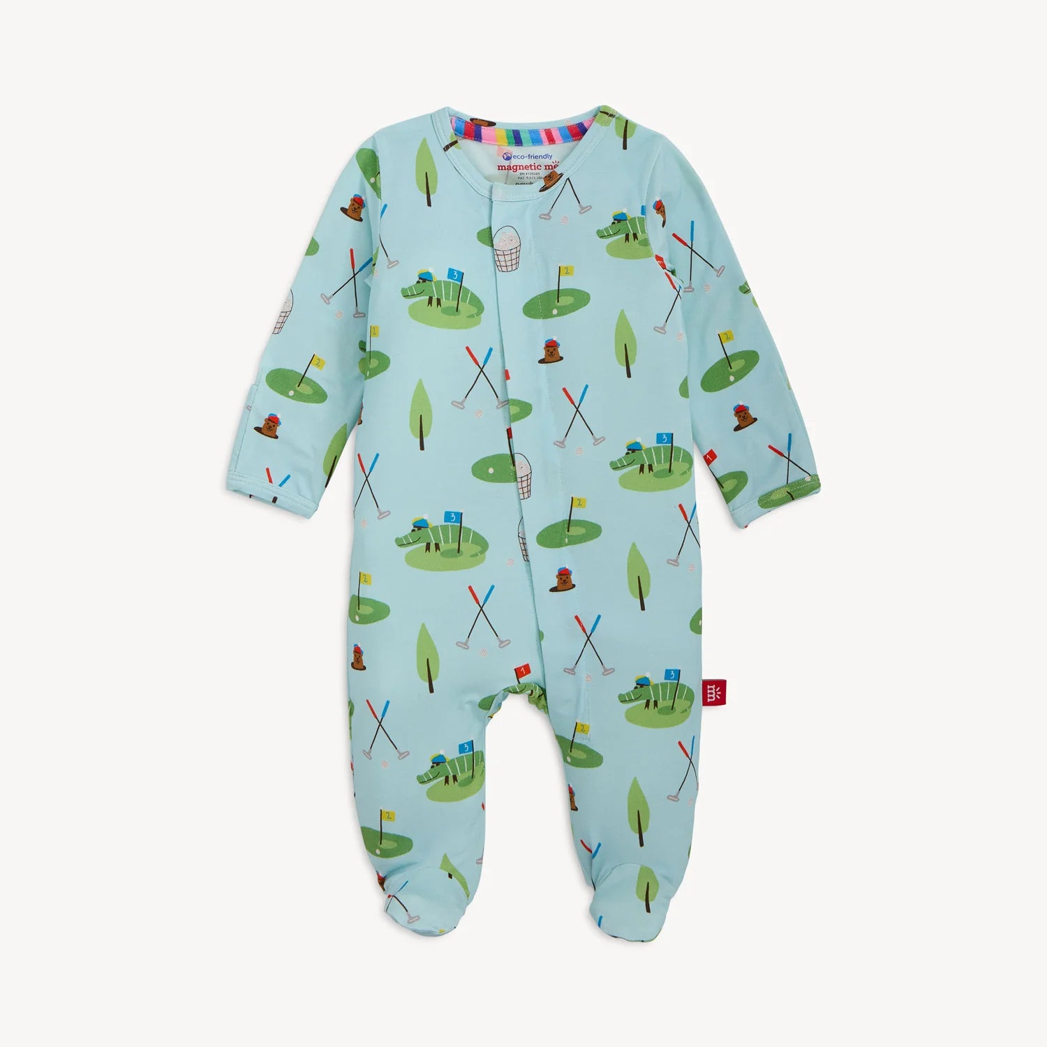 Gopher It Modal Magnetic Footie - Doodlebug's Children's Boutique