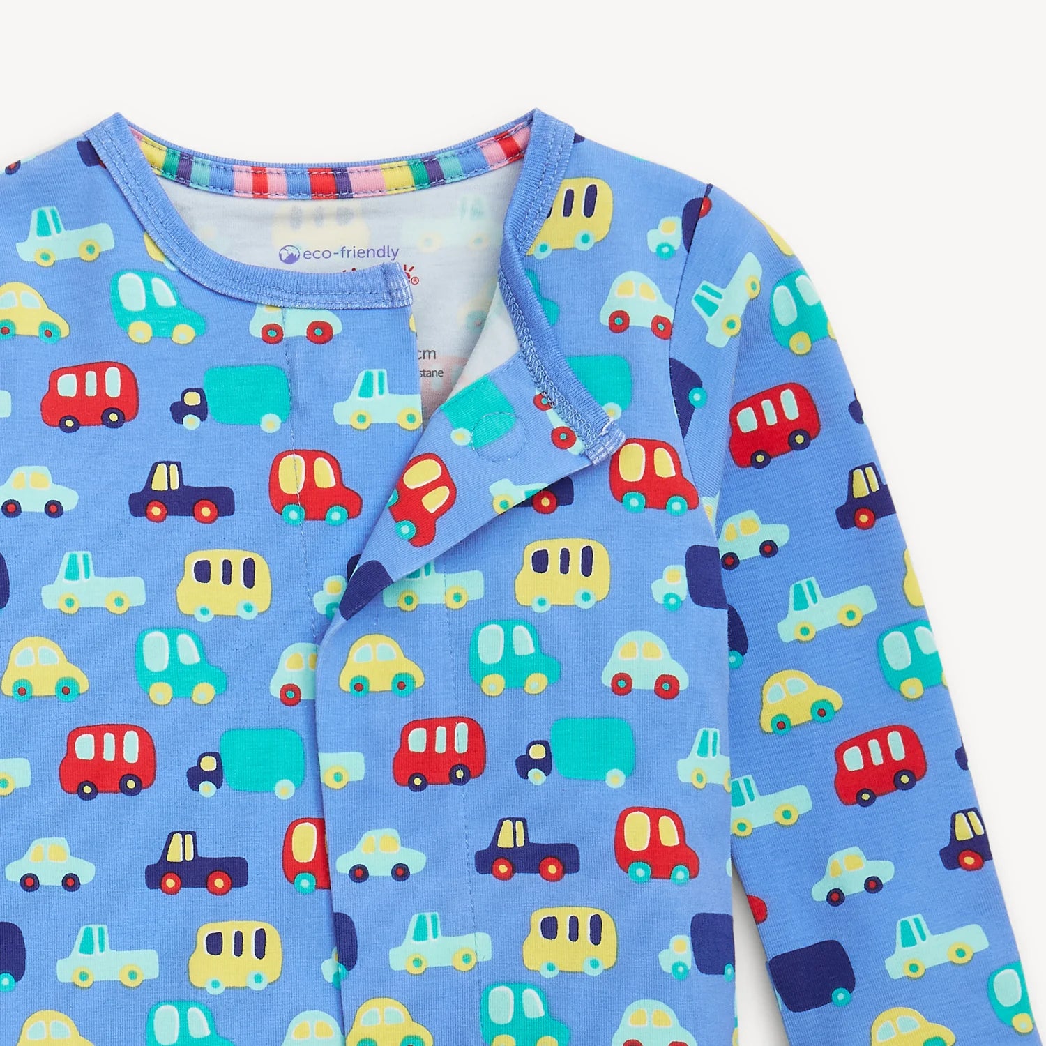 Blue Cars Combo Magnetic 2-Pack Footie - Doodlebug's Children's Boutique