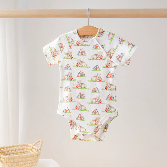 Arkansas Mascot Mania Organic Cotton Onesie - Doodlebug's Children's Boutique