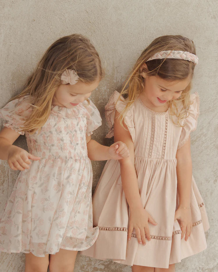 Isla Dress in Rose  - Doodlebug's Children's Boutique