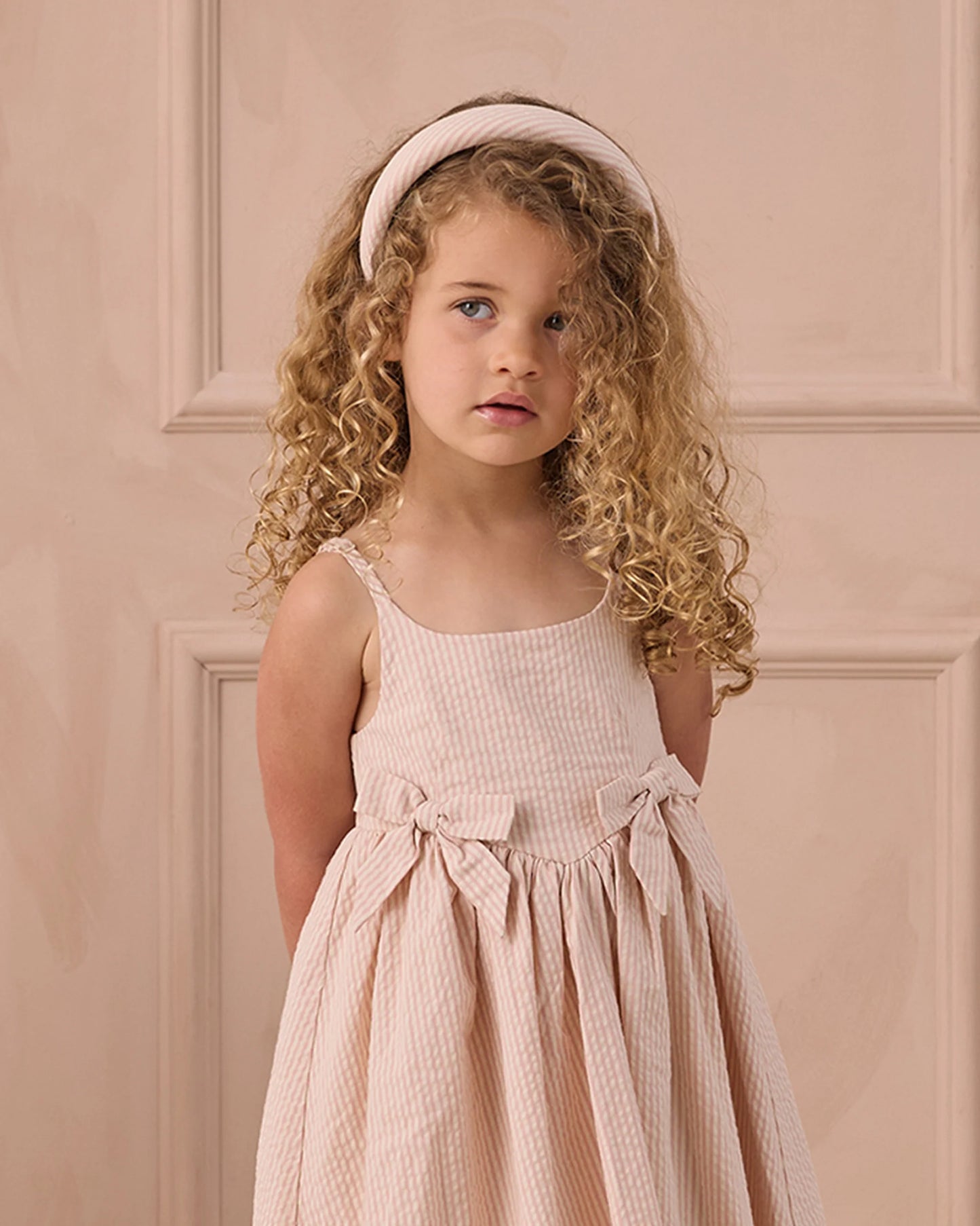Beatrice Midi Dress in Petal - Doodlebug's Children's Boutique
