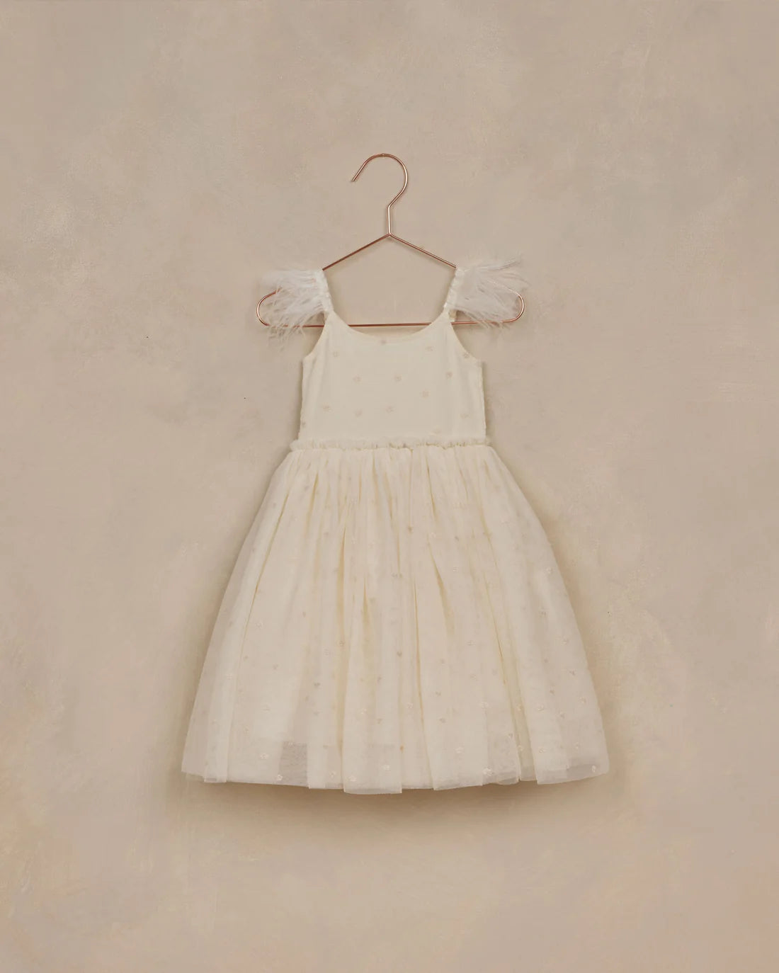 Poppy Dress in Ivory  - Doodlebug's Children's Boutique