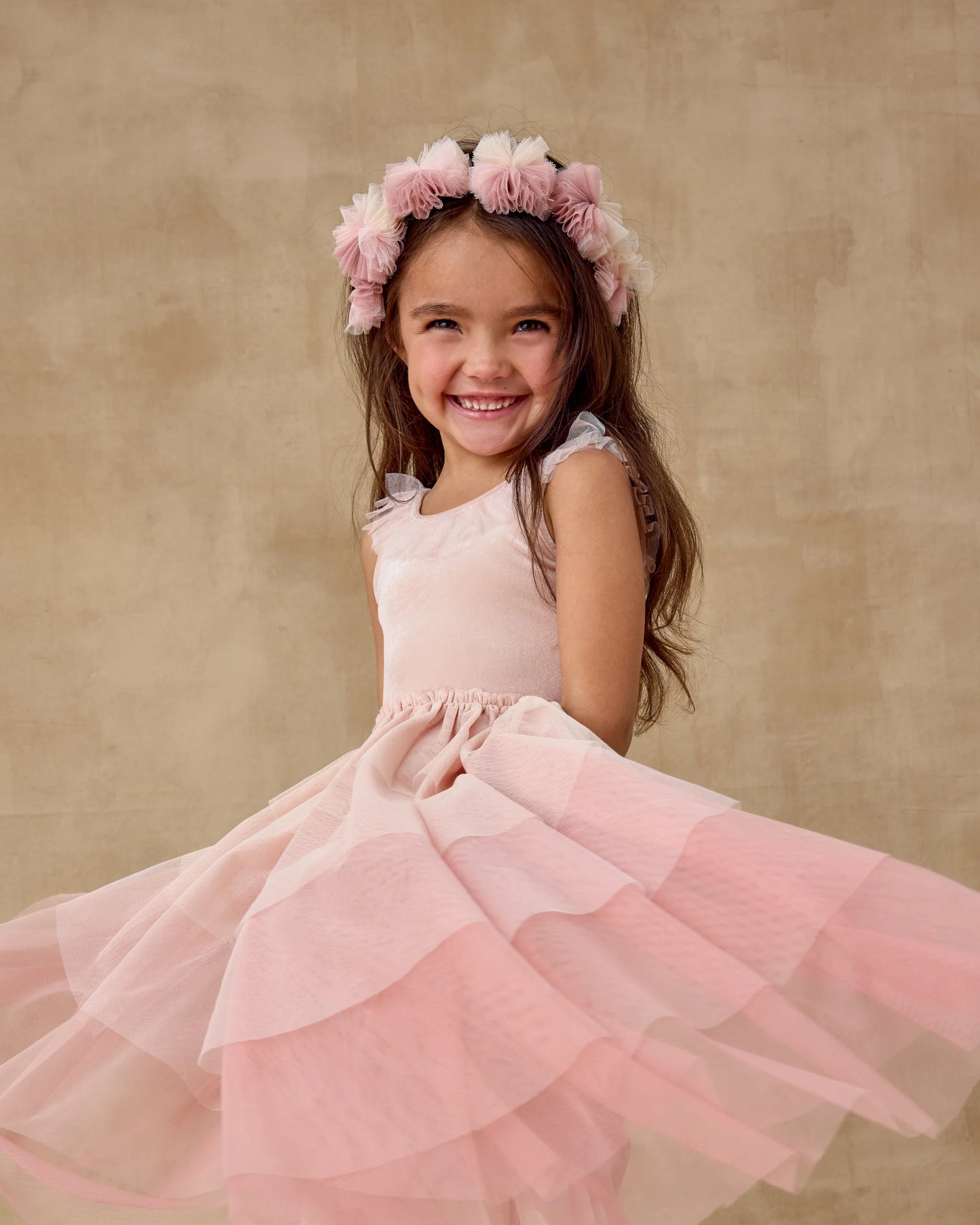 Pixie Dress in Pink Ombre - Doodlebug's Children's Boutique