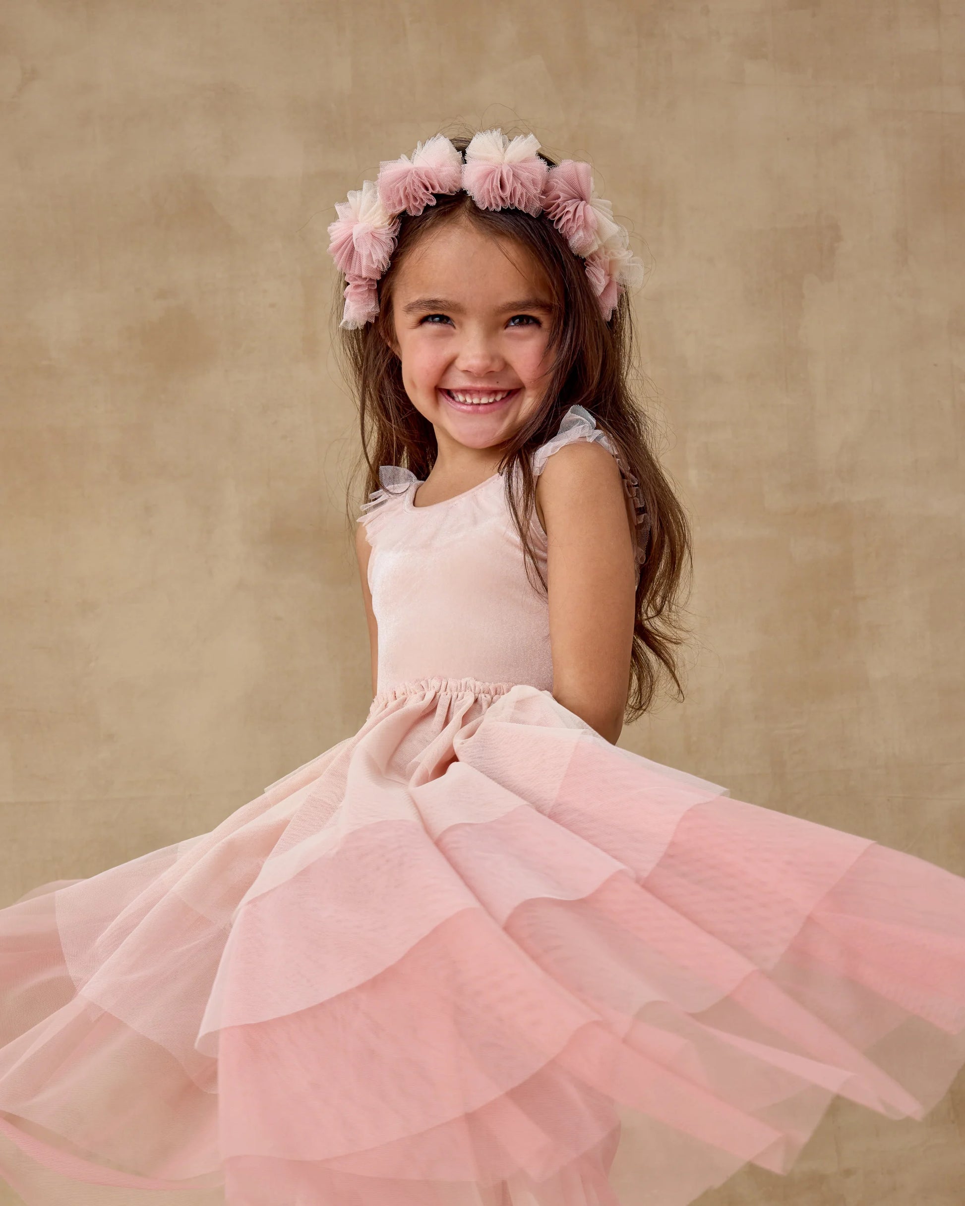 Pixie Dress in Pink Ombre - Doodlebug's Children's Boutique
