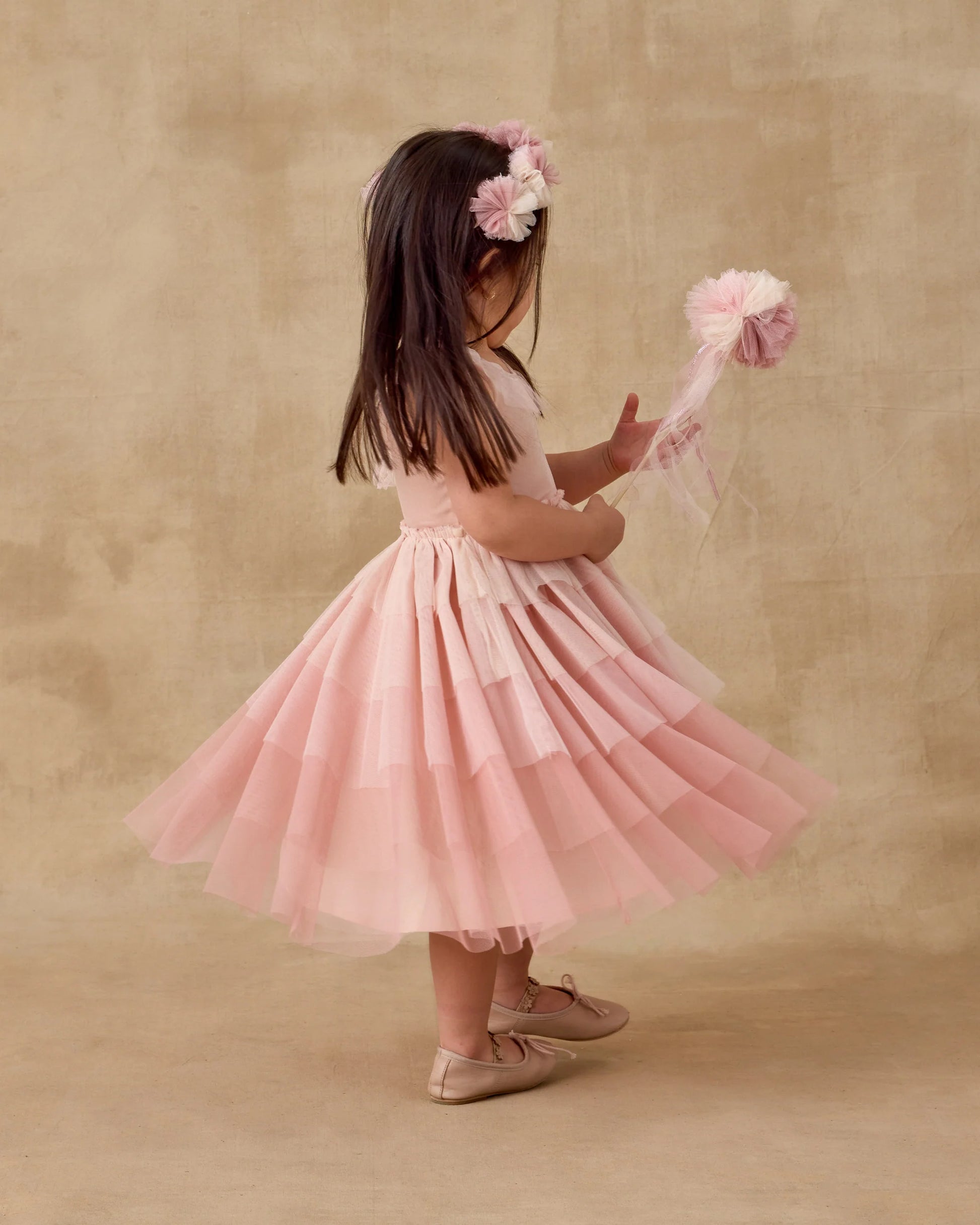 Pixie Dress in Pink Ombre - Doodlebug's Children's Boutique