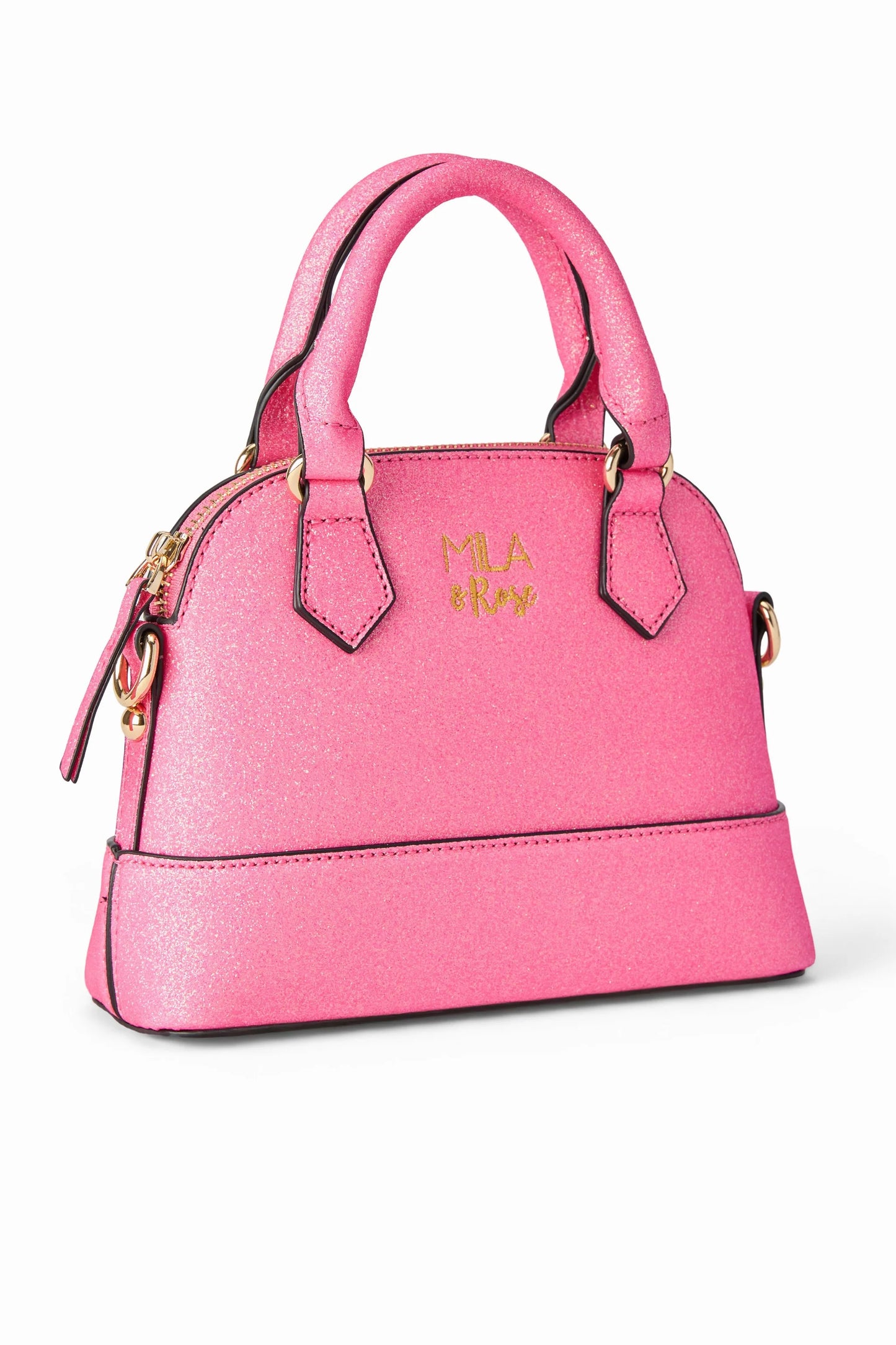Neon Pink Glitter Purse - Doodlebug's Children's Boutique