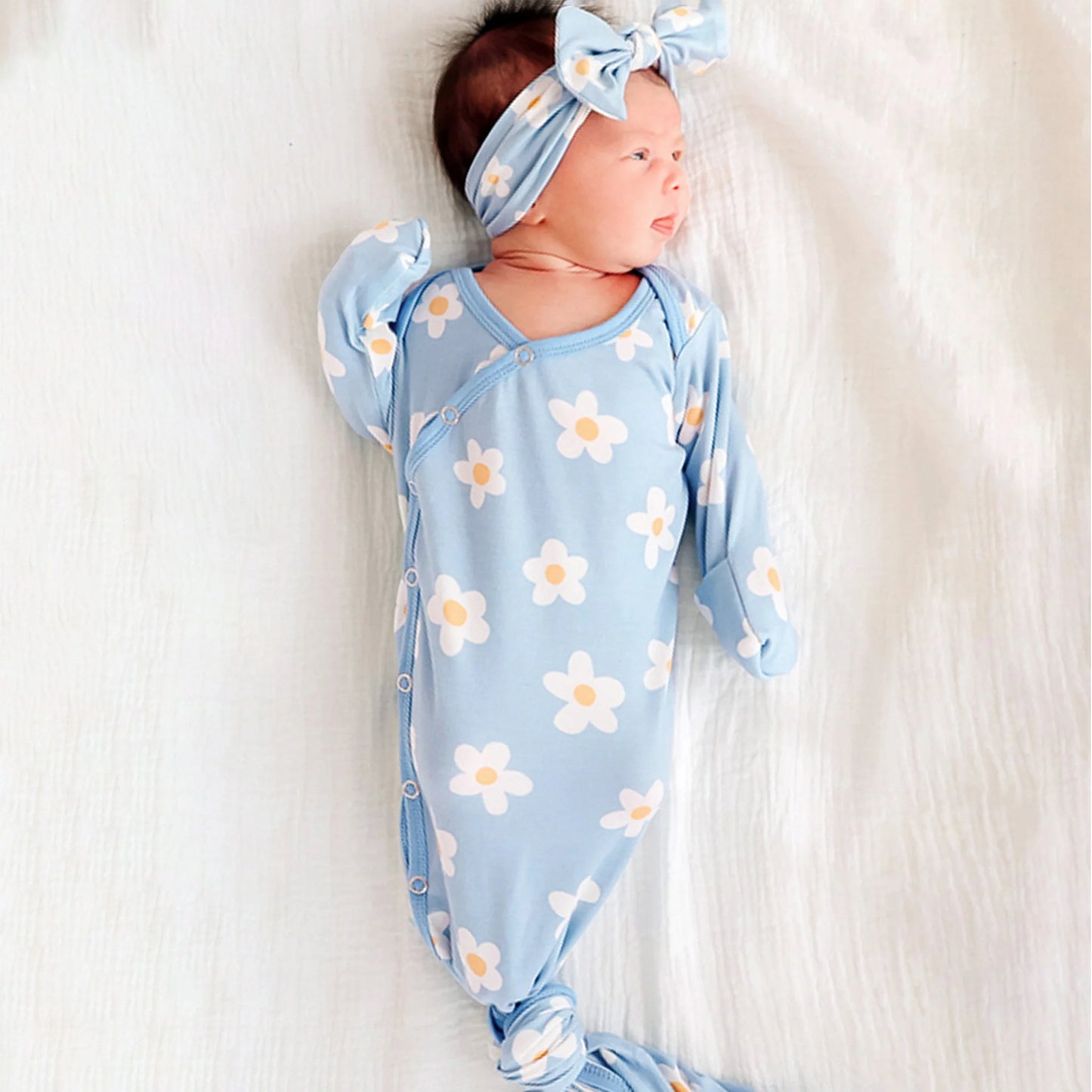 Della Knotted Gown - Doodlebug's Children's Boutique
