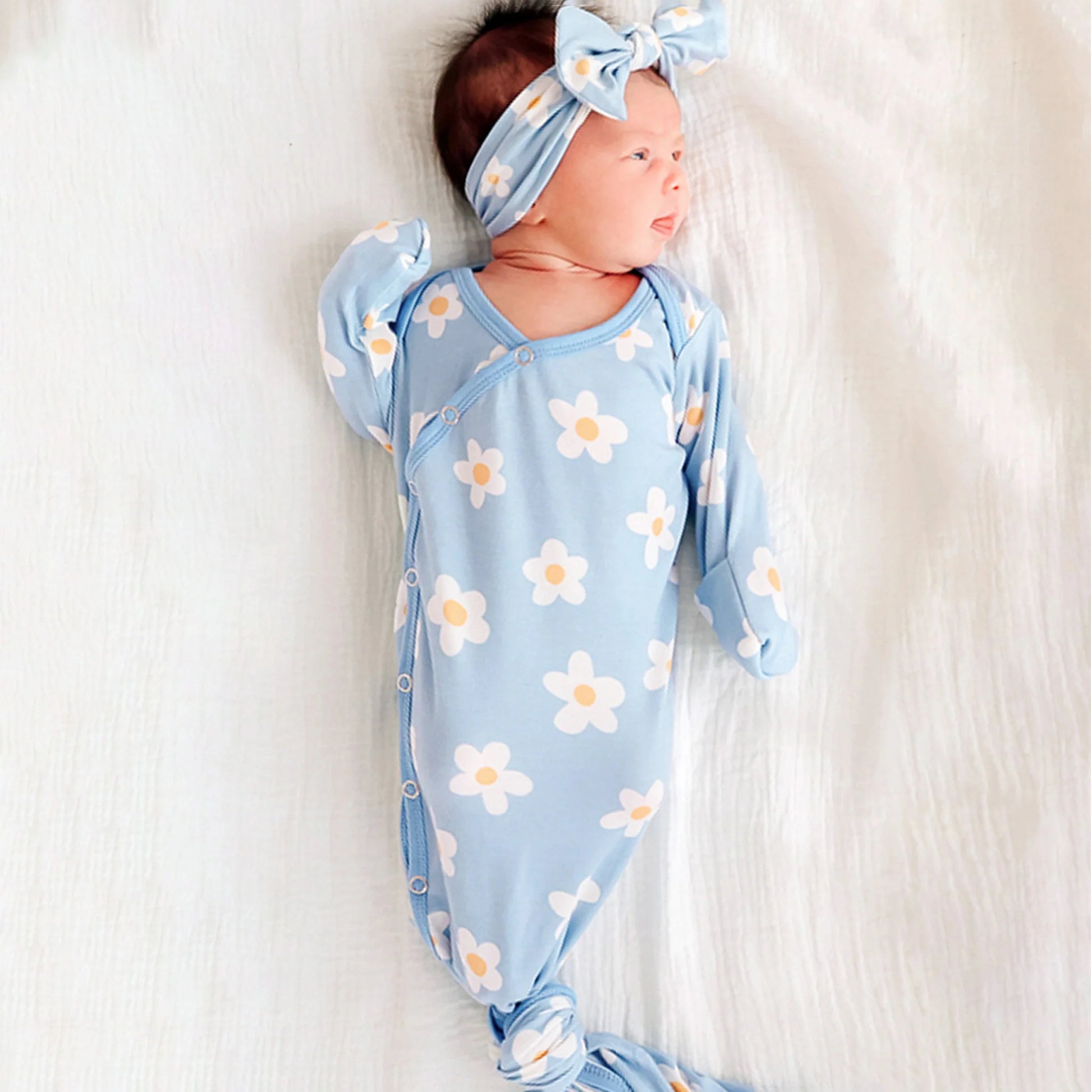 Della Knotted Gown - Doodlebug's Children's Boutique