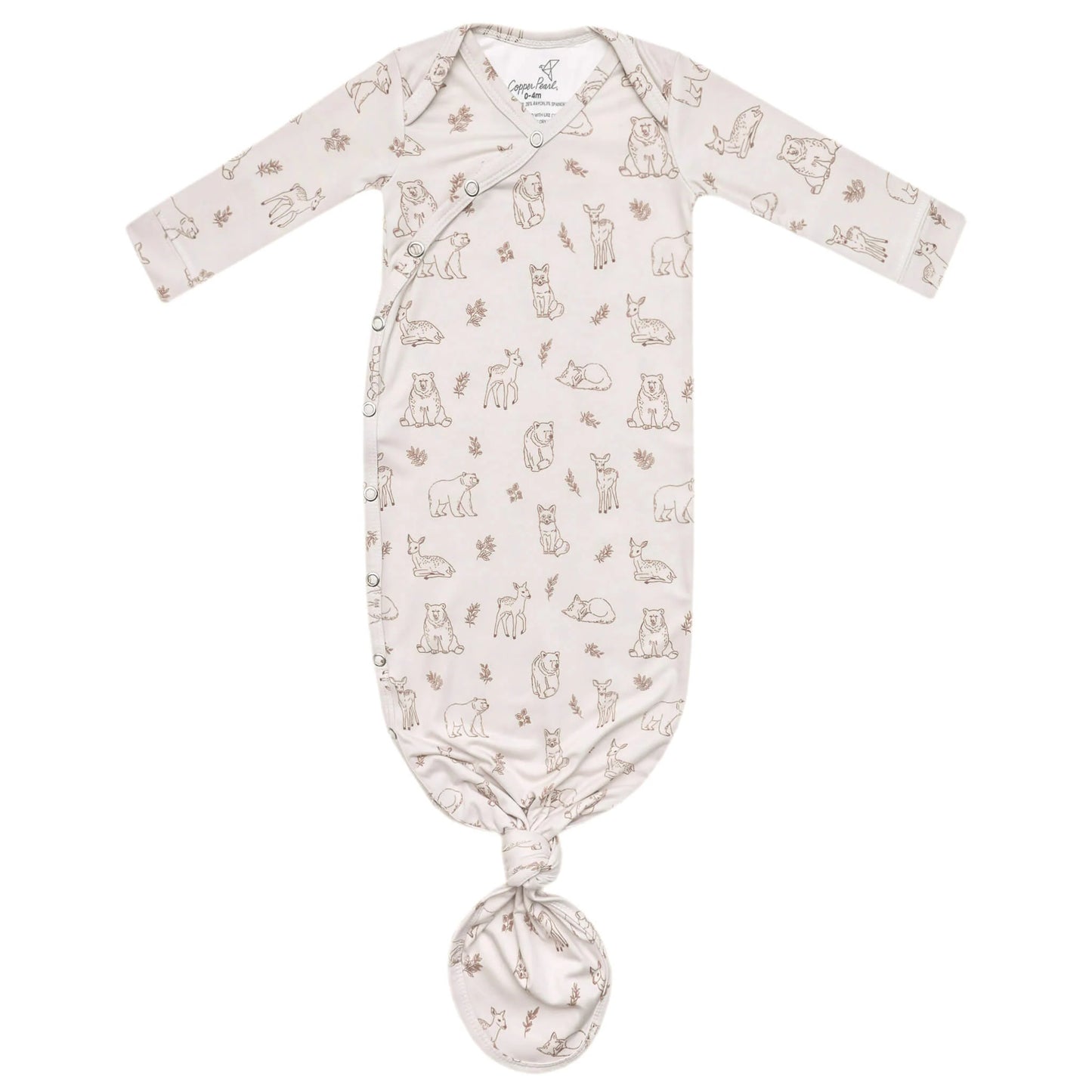 Dylan Knotted Gown - Doodlebug's Children's Boutique