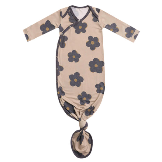 Gemma Knotted Gown - Doodlebug's Children's Boutique