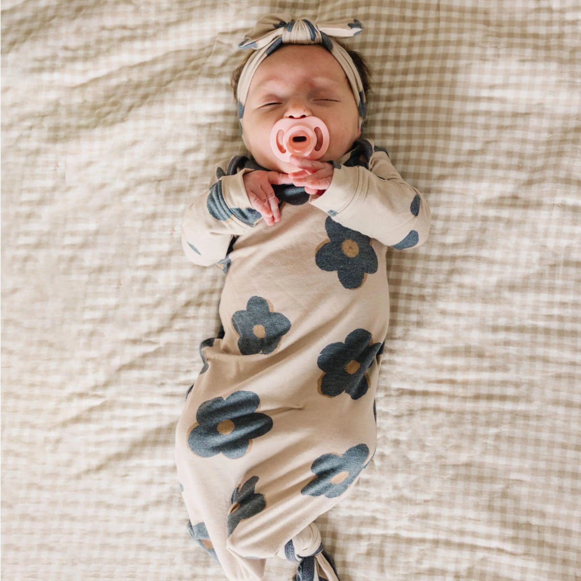 Gemma Knotted Gown - Doodlebug's Children's Boutique