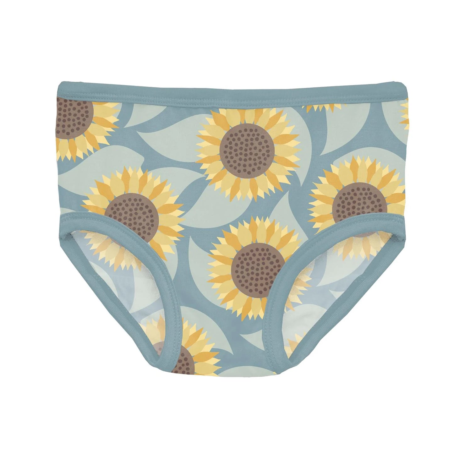 Print Girl's Underwear Set of 3 in Sunflower, Rose, & Pumpkin - Doodlebug's Children's Boutique