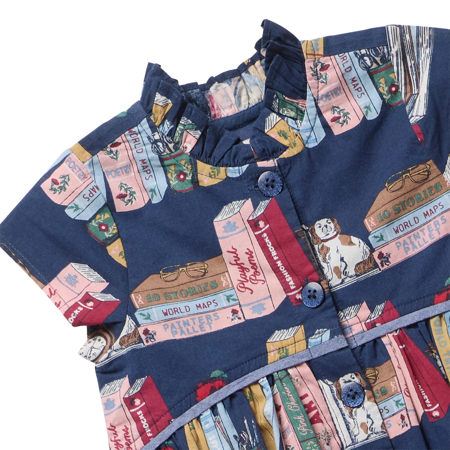 Fatima Dress in Bookshelf