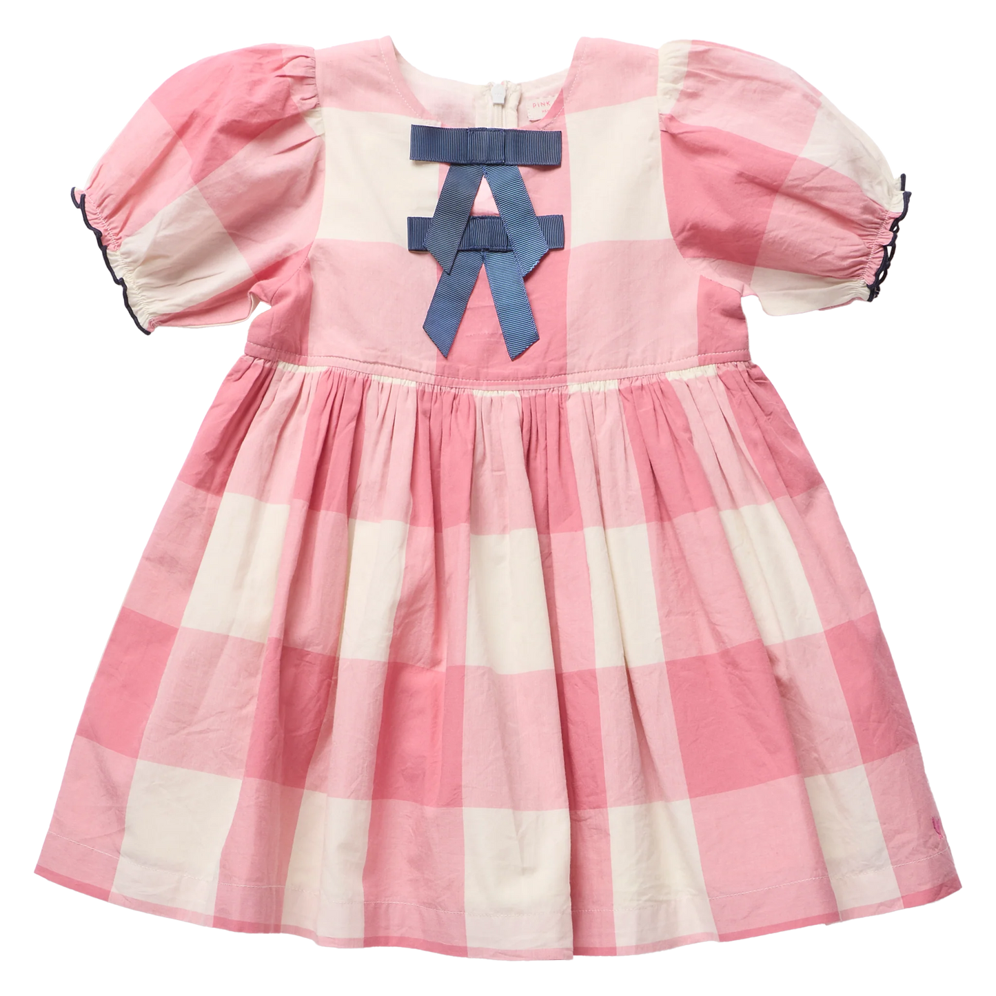 Hermione Dress in Pink Checks