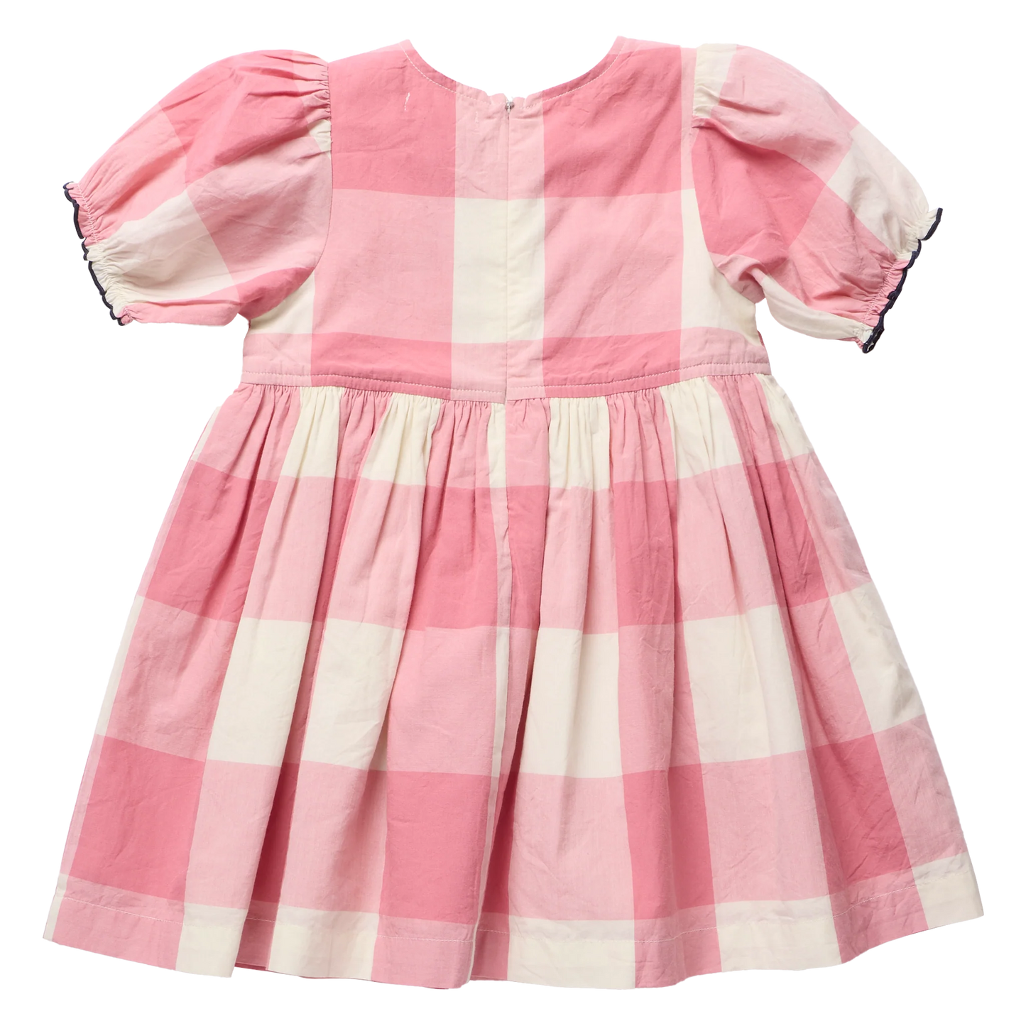 Hermione Dress in Pink Checks