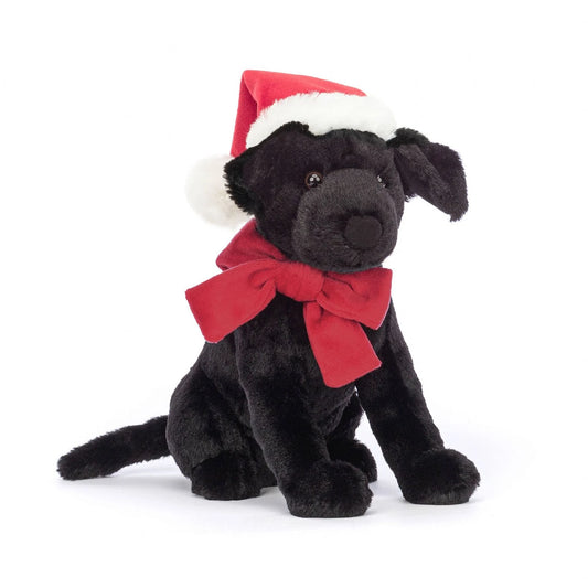 Winter Warmer Pippa Black Labrador  - Doodlebug's Children's Boutique