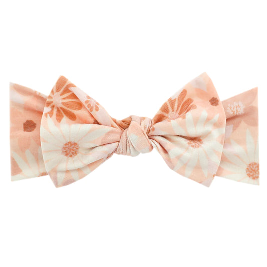 Penny Knit Headband Bow  - Doodlebug's Children's Boutique