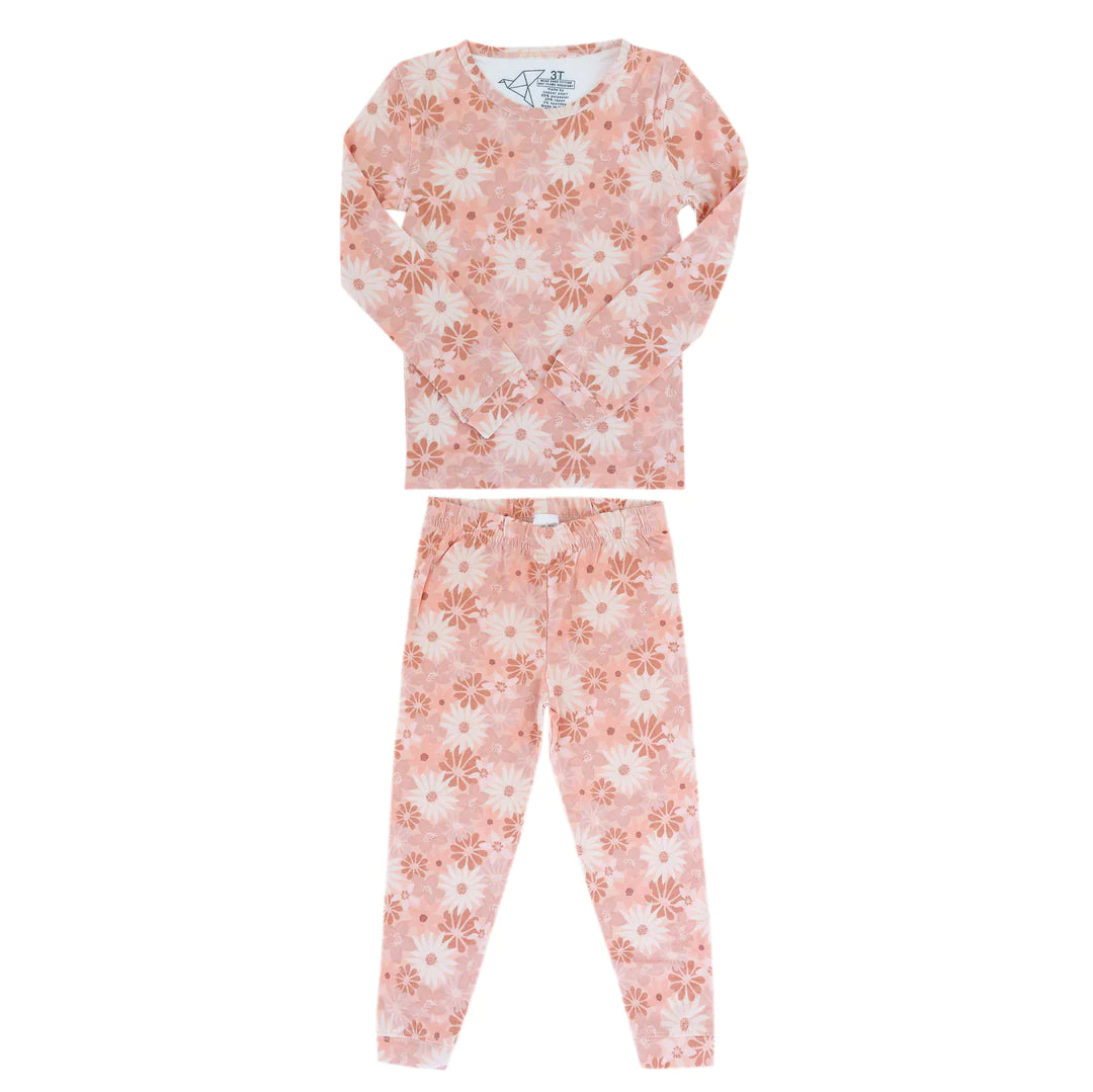 Penny 2 Piece Long Sleeve Pajama Set  - Doodlebug's Children's Boutique