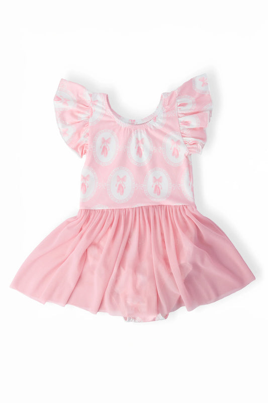 Prima Ballerina Twirl Leotard - Doodlebug's Children's Boutique