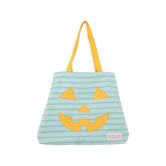 Boofort Candy Carrier in Sewanee Stripe With Bellport Butter Yellow