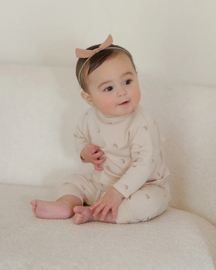 Little Knot Headband in Rose  - Doodlebug's Children's Boutique