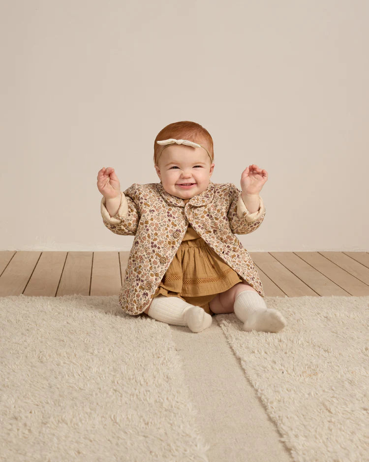 Quilted Jacket in Posy  - Doodlebug's Children's Boutique