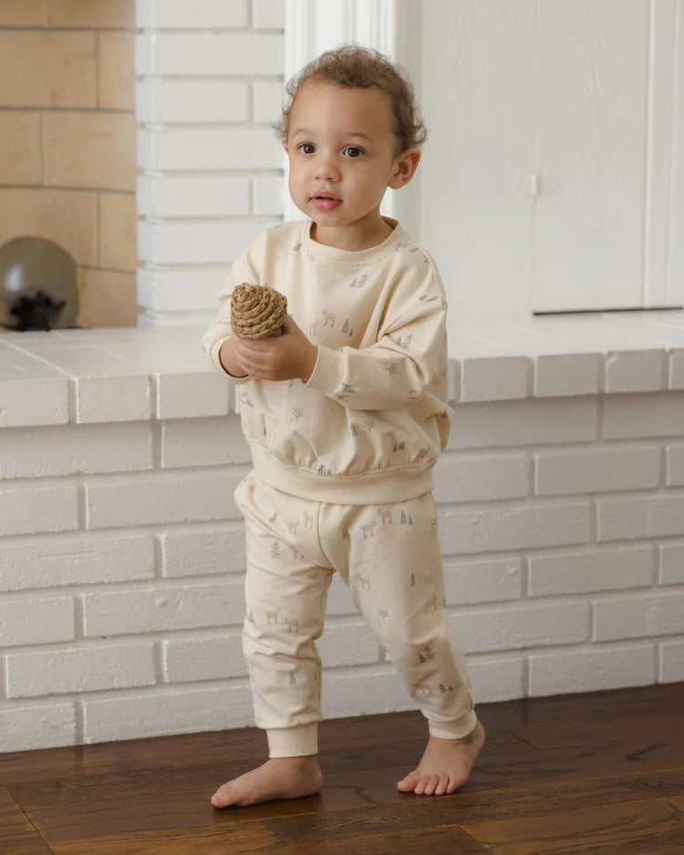 Relaxed Sweatshirt in Deer