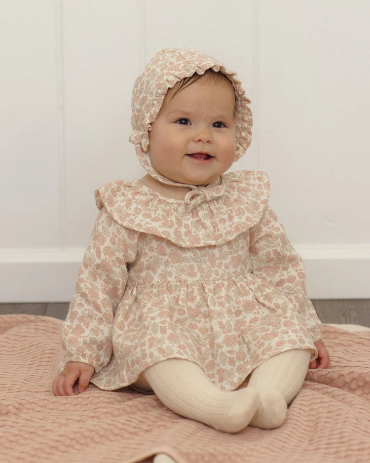 Thalia Romper in Pink Blossom