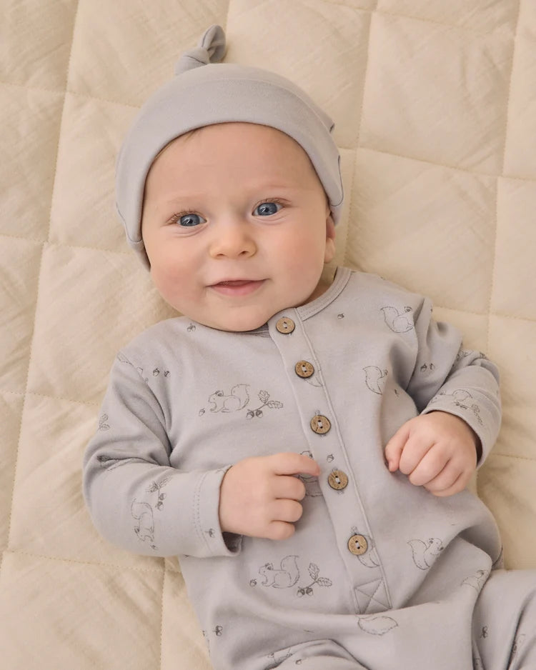 Long Sleeve Jumpsuit in Squirrel