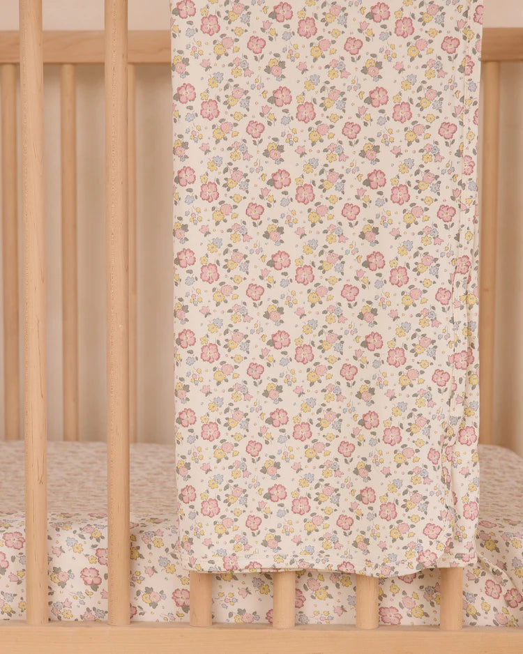 Organic Bamboo Swaddle in Bloom - Doodlebug's Children's Boutique