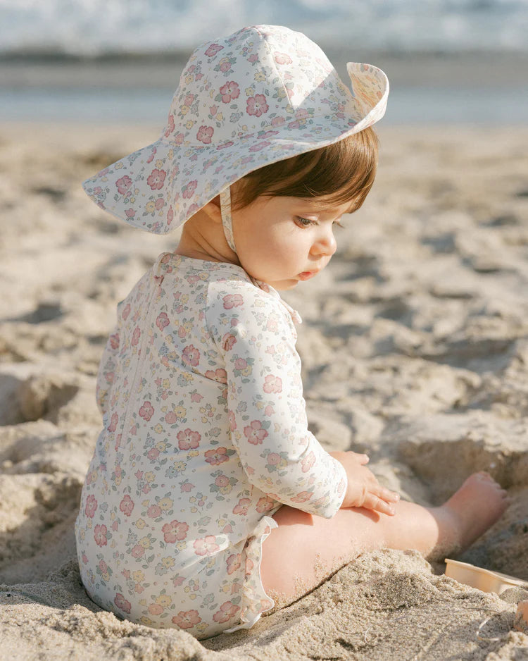 Olivia Rashguard One-Piece in Bloom - Doodlebug's Children's Boutique