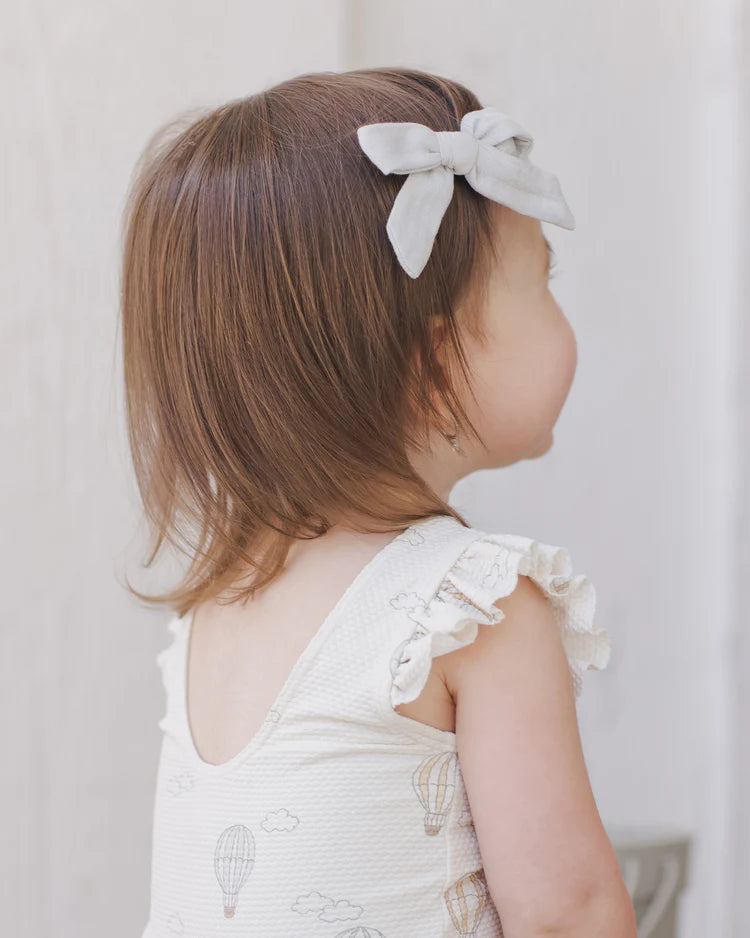 Bow with Clip Set in Lipstick, Sky, Bubblegum - Doodlebug's Children's Boutique