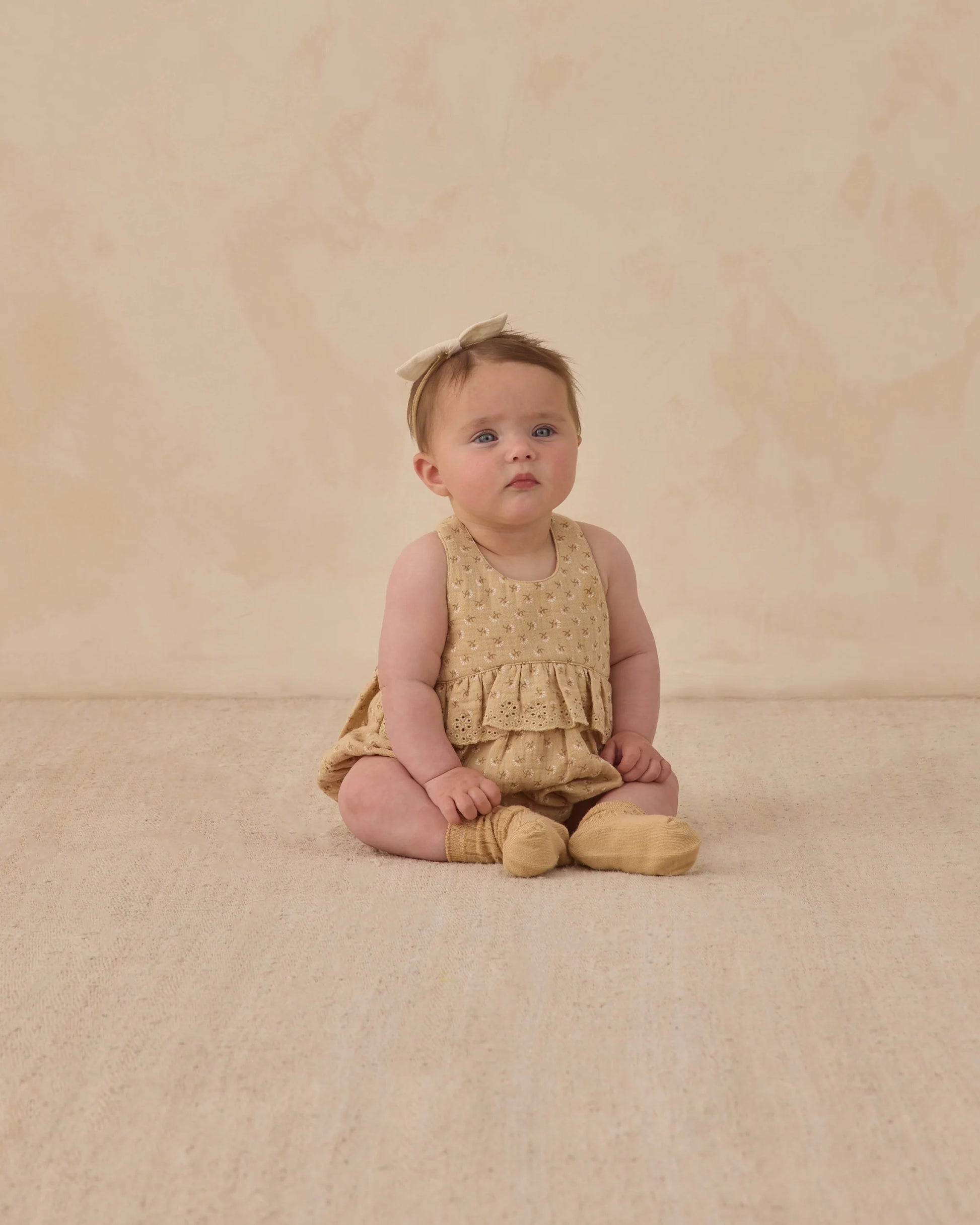 Penny Romper in French Flora - Doodlebug's Children's Boutique