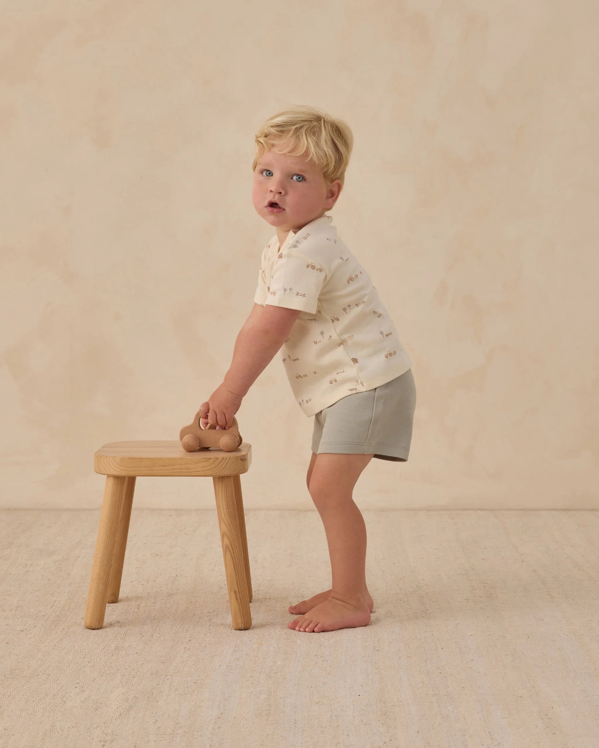 Boxy Tee in Farm - Doodlebug's Children's Boutique
