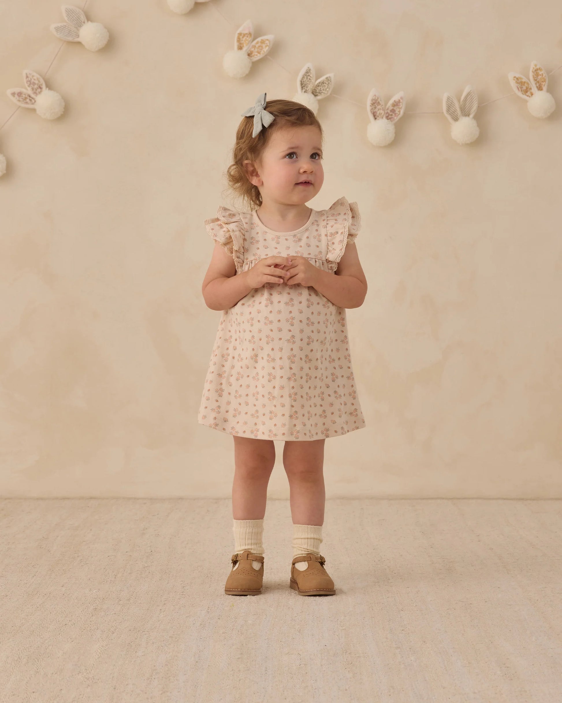 Flutter Dress in Strawberries - Doodlebug's Children's Boutique