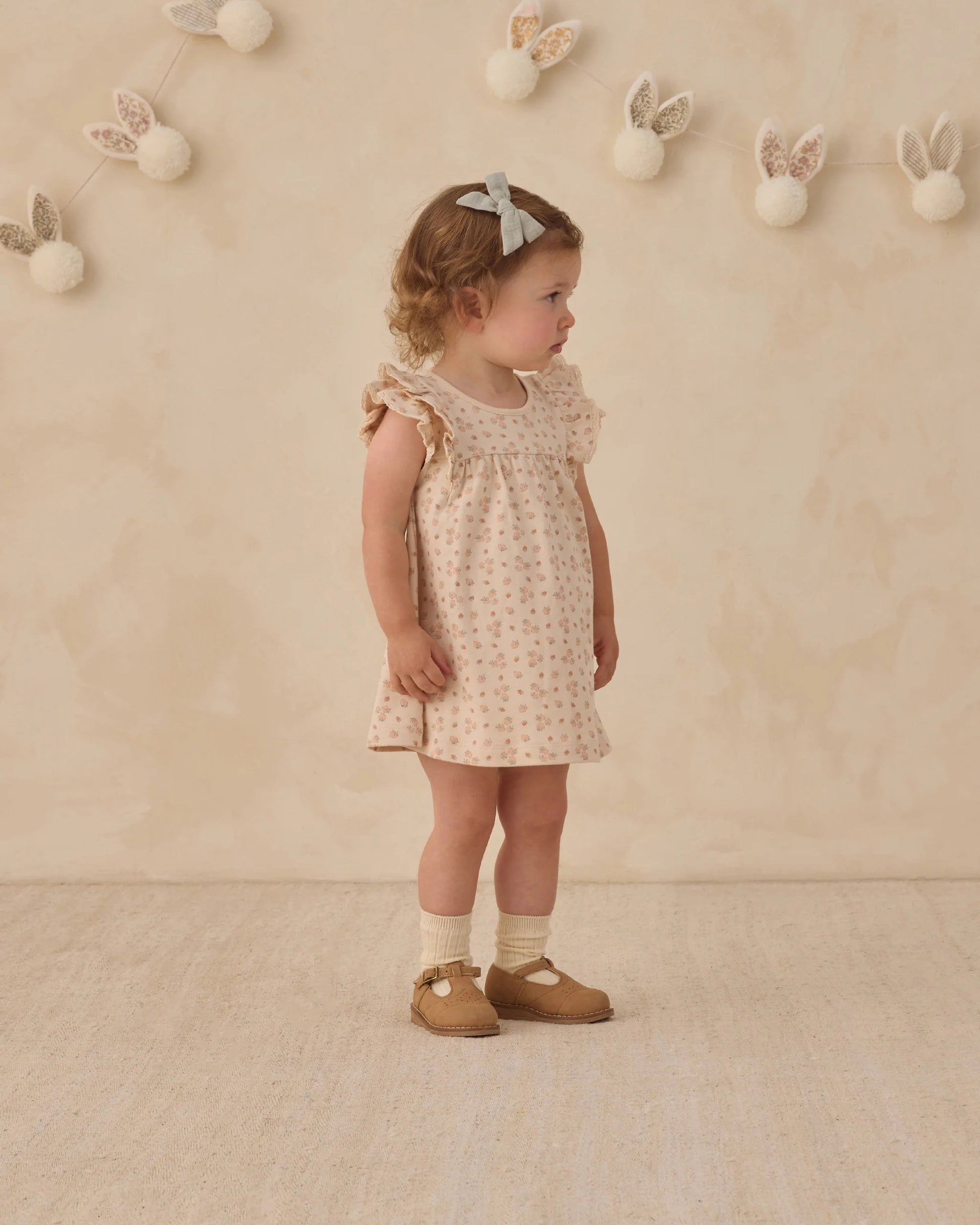 Flutter Dress in Strawberries - Doodlebug's Children's Boutique