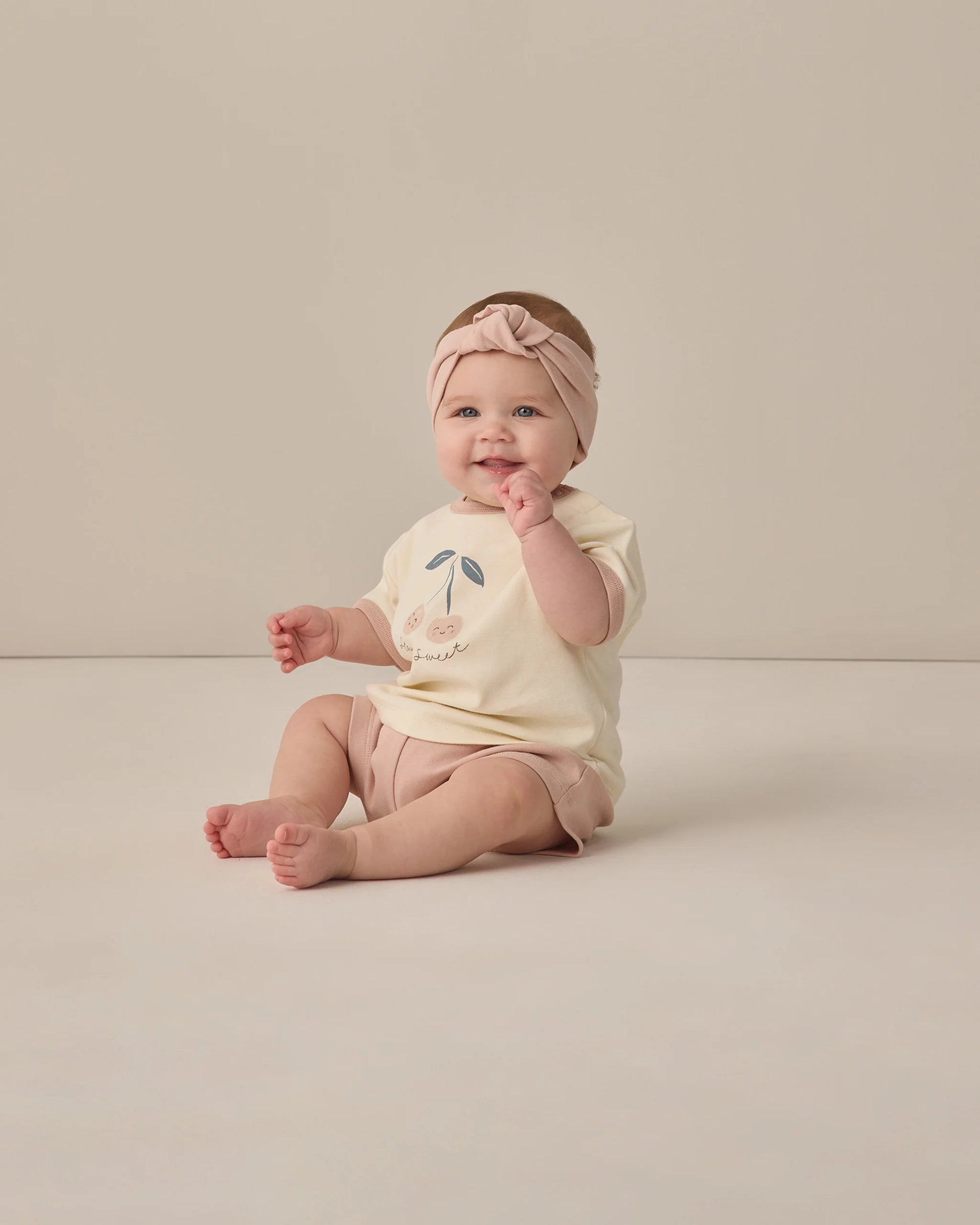 Ringer Tee in Cherry - Doodlebug's Children's Boutique