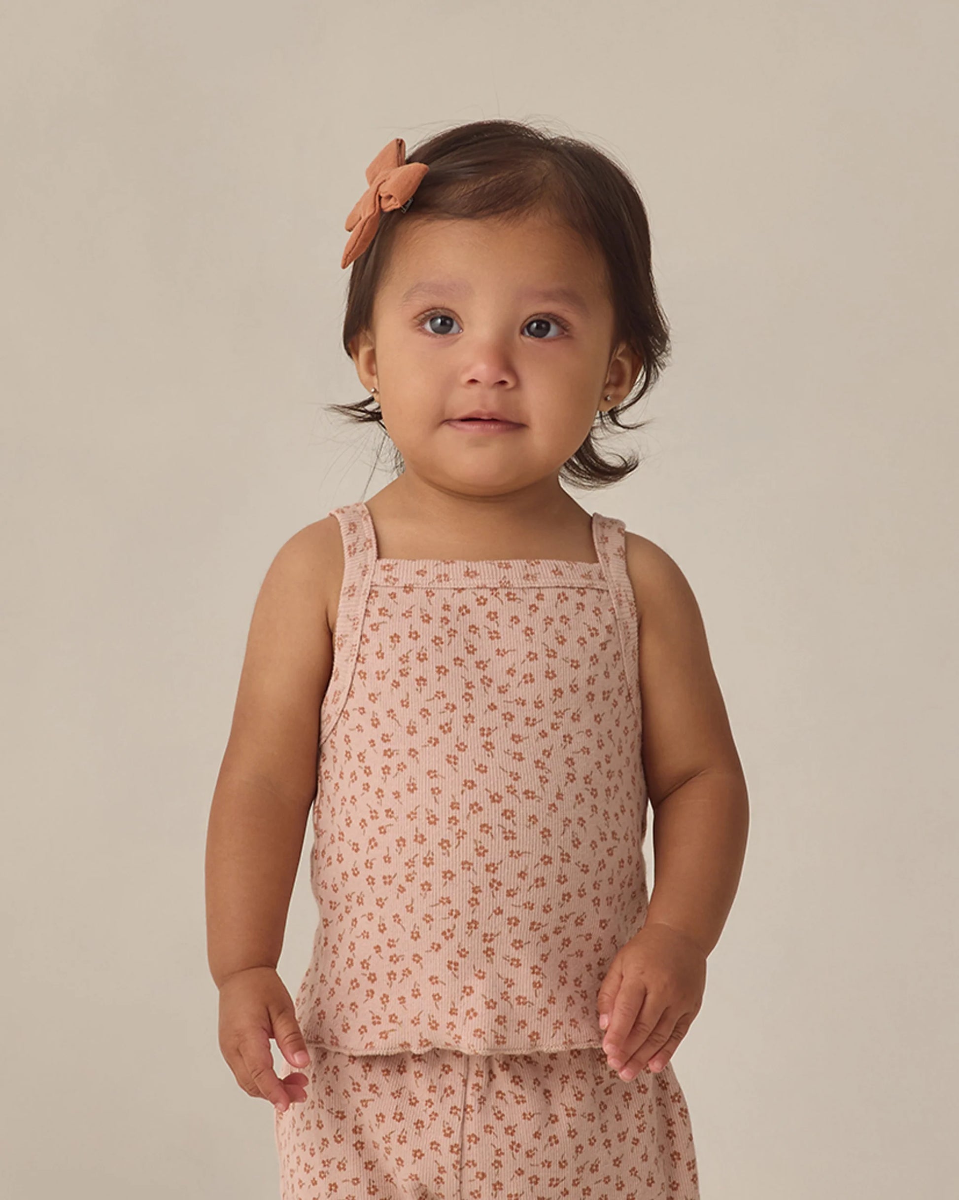 Evie Tank + Shortie Set in Posy - Doodlebug's Children's Boutique