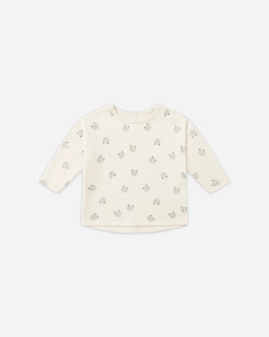 Long Sleeve Tee in Bears - Doodlebug's Children's Boutique