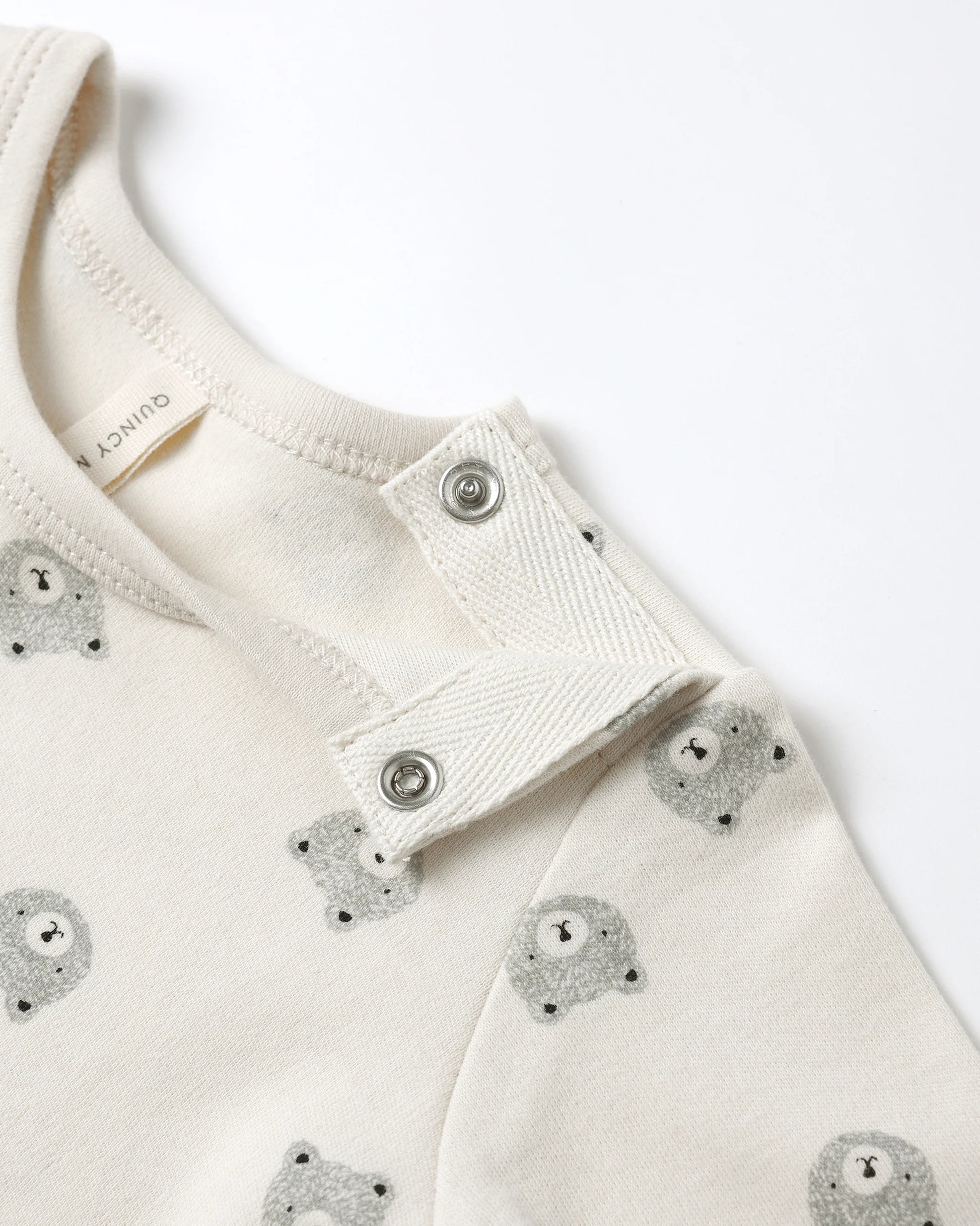 Jersey Bodysuit 2 Pack in Bears & Steel Blue - Doodlebug's Children's Boutique