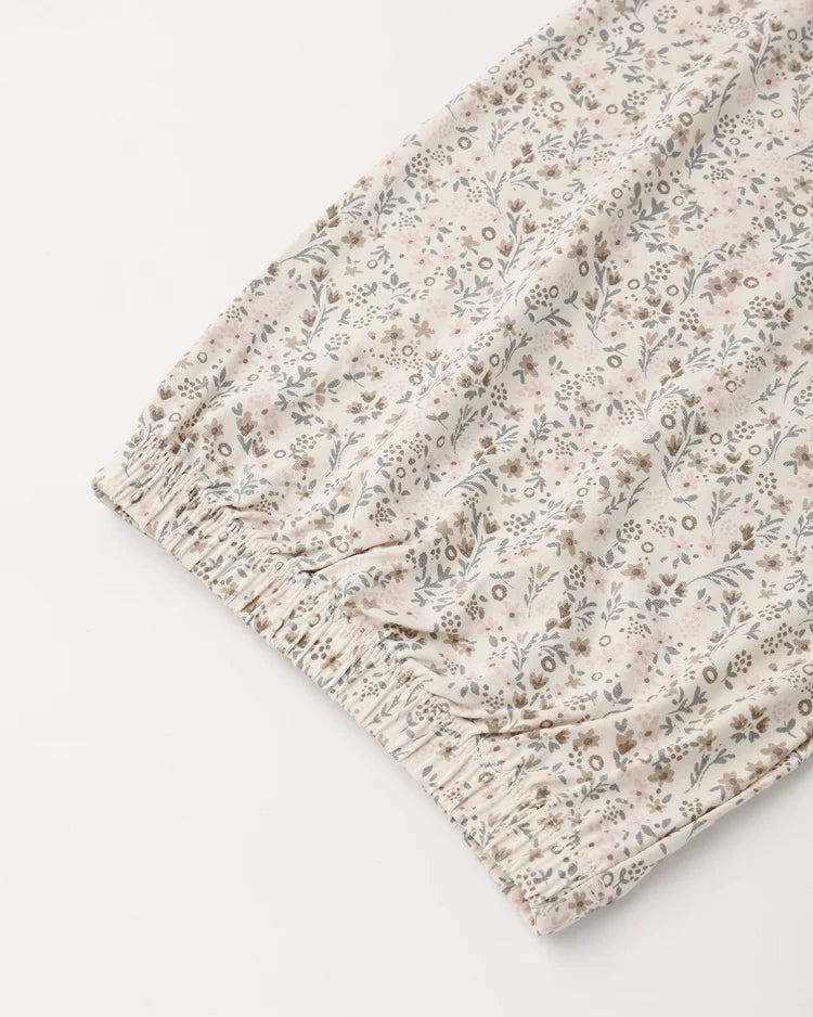Bamboo Baby Gown & Hat Set in Bloom