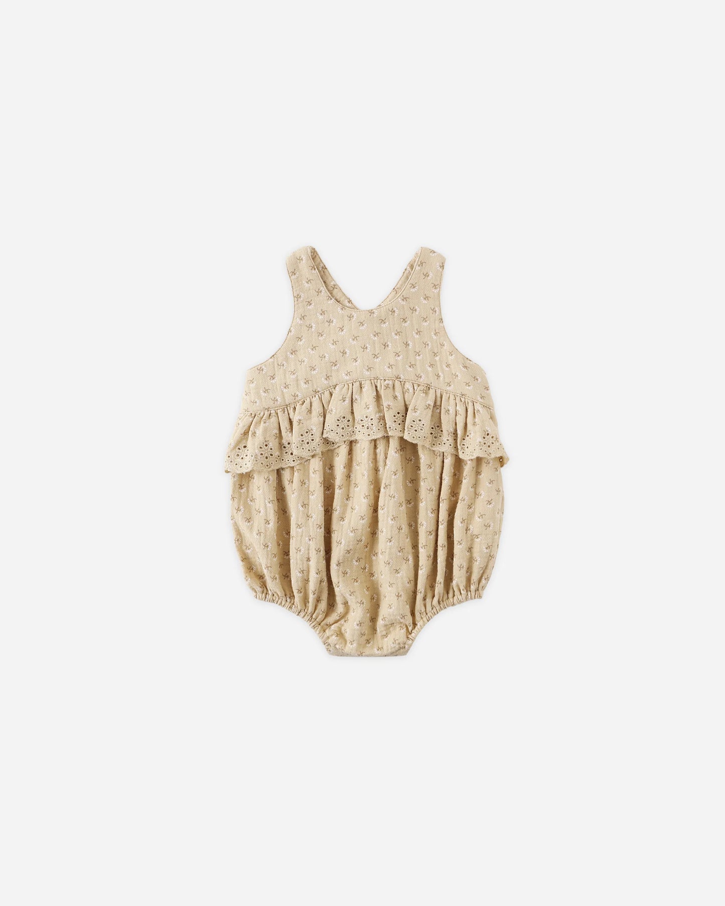 Penny Romper in French Flora - Doodlebug's Children's Boutique