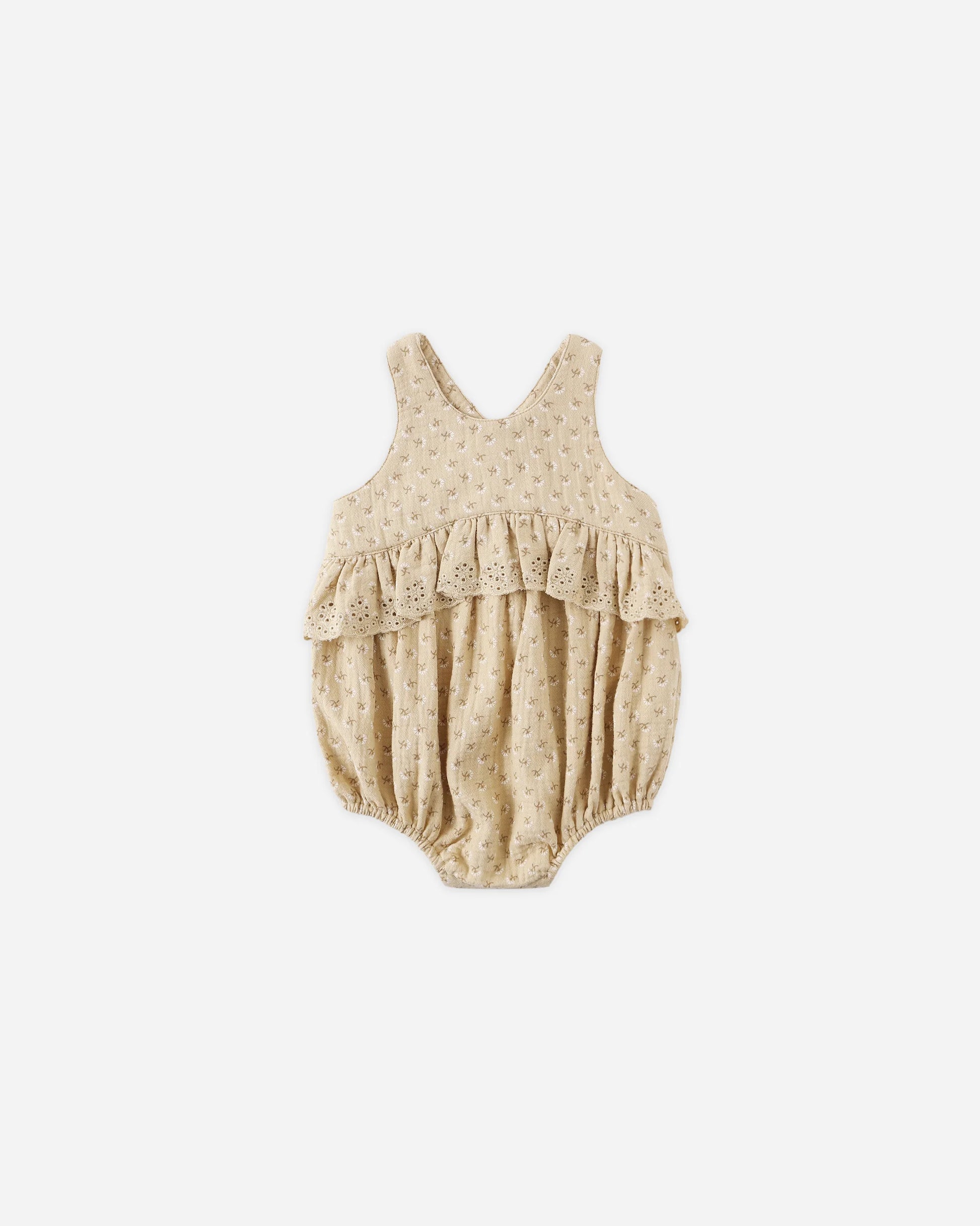 Penny Romper in French Flora - Doodlebug's Children's Boutique