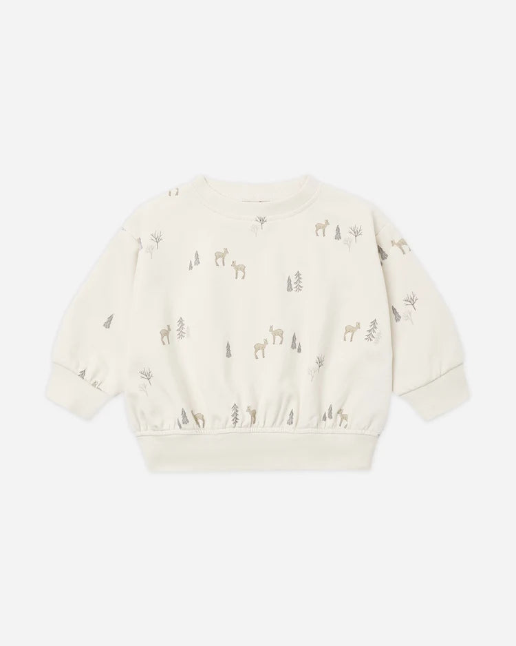 Relaxed Sweatshirt in Deer