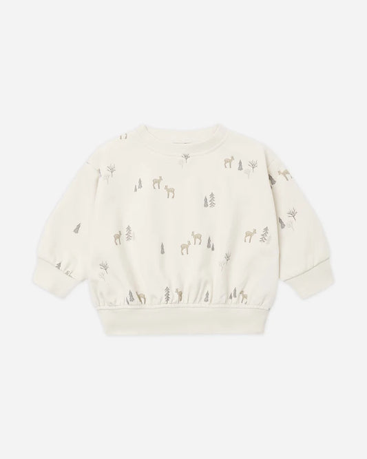 Relaxed Sweatshirt in Deer