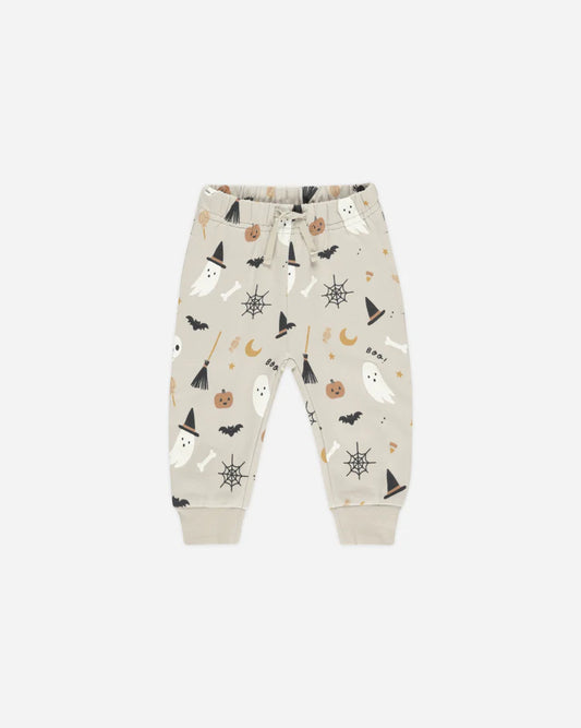 Relaxed Fleece Sweatpants in Halloween  - Doodlebug's Children's Boutique