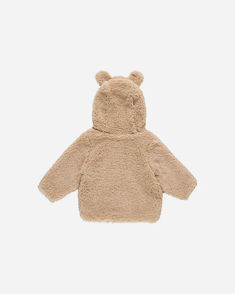 Bear Jacket in Beige  - Doodlebug's Children's Boutique