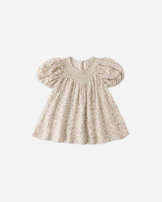 Carina Dress in Dahlia - Doodlebug's Children's Boutique
