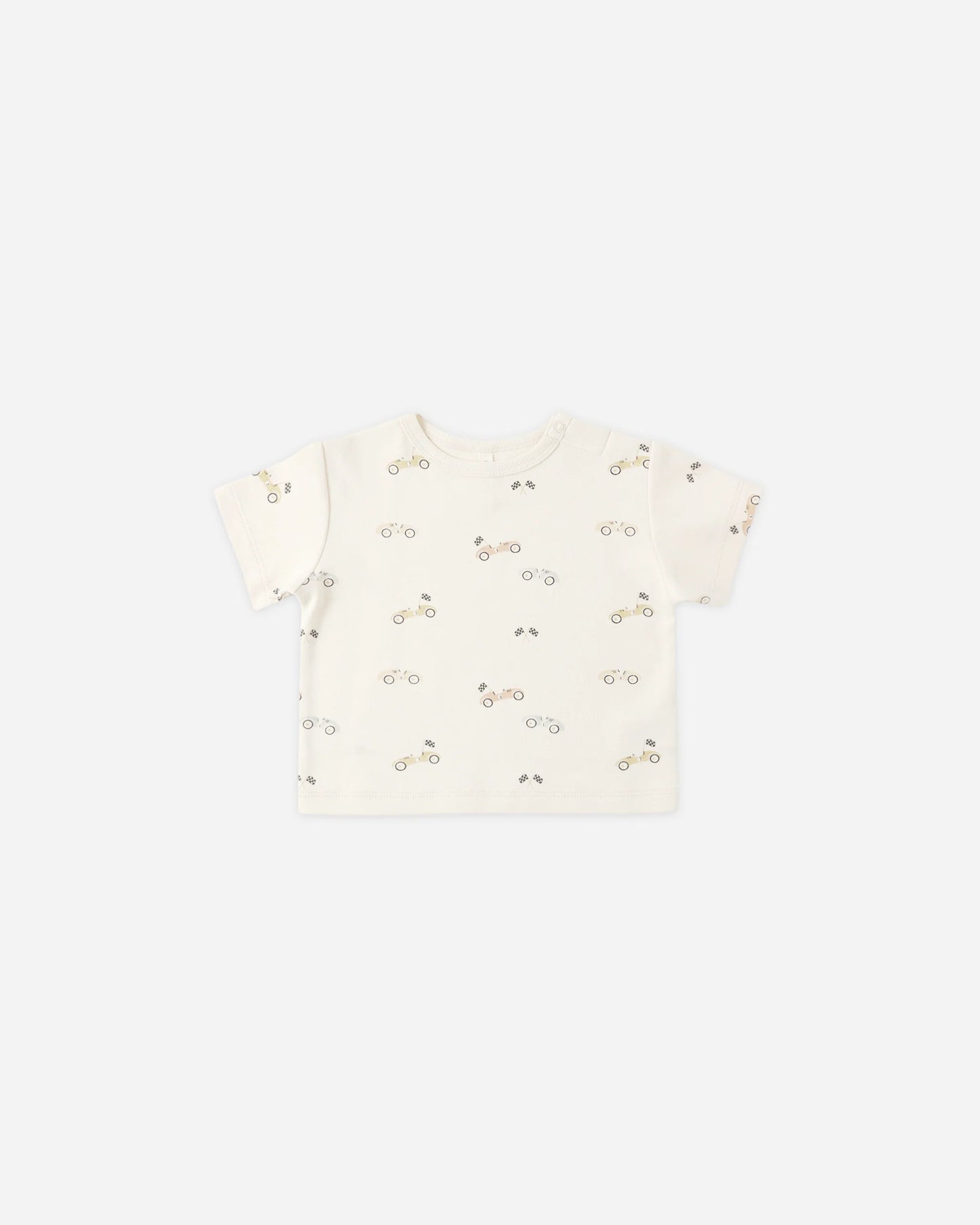 Boxy Tee in Race Car - Doodlebug's Children's Boutique
